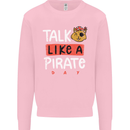 Talk Like a Pirate Day Kids Sweatshirt Jumper Light Pink