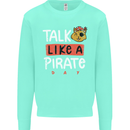 Talk Like a Pirate Day Kids Sweatshirt Jumper Peppermint