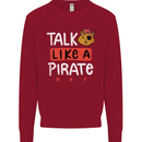 Talk Like a Pirate Day Kids Sweatshirt Jumper Red