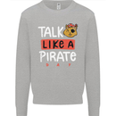 Talk Like a Pirate Day Kids Sweatshirt Jumper Sports Grey
