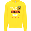 Talk Like a Pirate Day Kids Sweatshirt Jumper Yellow