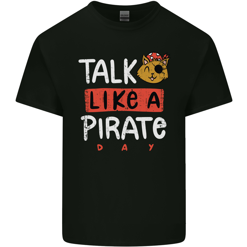 Talk Like a Pirate Day Kids T-Shirt Childrens Black