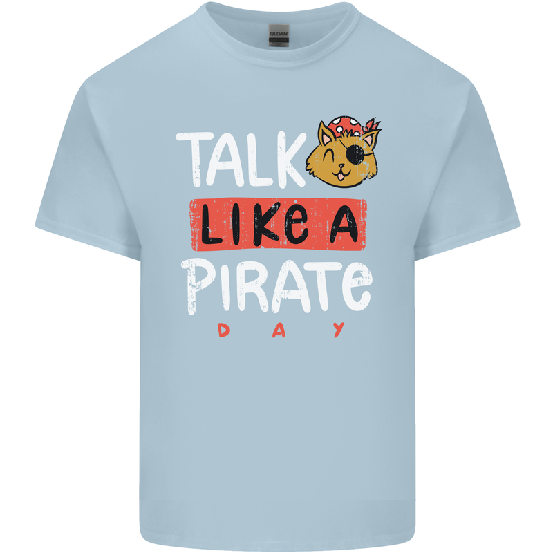 Talk Like a Pirate Day Kids T-Shirt Childrens Light Blue