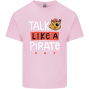 Talk Like a Pirate Day Kids T-Shirt Childrens Light Pink