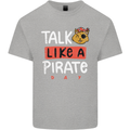 Talk Like a Pirate Day Kids T-Shirt Childrens Sports Grey