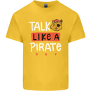 Talk Like a Pirate Day Kids T-Shirt Childrens Yellow