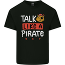 Talk Like a Pirate Day Mens Cotton T-Shirt Tee Top Black