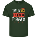 Talk Like a Pirate Day Mens Cotton T-Shirt Tee Top Forest Green