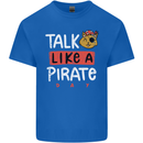 Talk Like a Pirate Day Mens Cotton T-Shirt Tee Top Royal Blue