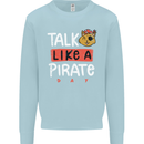 Talk Like a Pirate Day Mens Sweatshirt Jumper Light Blue