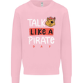 Talk Like a Pirate Day Mens Sweatshirt Jumper Light Pink