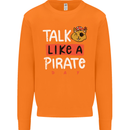 Talk Like a Pirate Day Mens Sweatshirt Jumper Orange