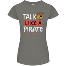 Talk Like a Pirate Day Womens Petite Cut T-Shirt Charcoal