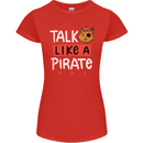 Talk Like a Pirate Day Womens Petite Cut T-Shirt Red