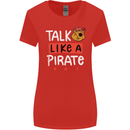 Talk Like a Pirate Day Womens Wider Cut T-Shirt Red