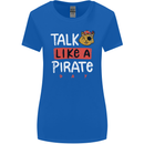 Talk Like a Pirate Day Womens Wider Cut T-Shirt Royal Blue