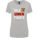 Talk Like a Pirate Day Womens Wider Cut T-Shirt Sports Grey