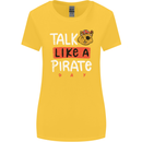 Talk Like a Pirate Day Womens Wider Cut T-Shirt Yellow