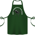 Tarantula Dad Funny Spider Cotton Apron 100% Organic Forest Green