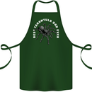Tarantula Dad Funny Spider Cotton Apron 100% Organic Forest Green