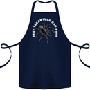 Tarantula Dad Funny Spider Cotton Apron 100% Organic Navy Blue