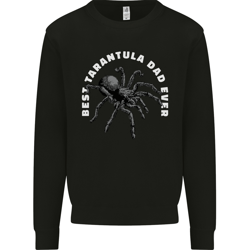 Tarantula Dad Funny Spider Kids Sweatshirt Jumper Black