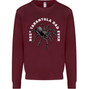 Tarantula Dad Funny Spider Kids Sweatshirt Jumper Maroon