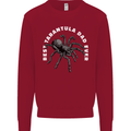 Tarantula Dad Funny Spider Kids Sweatshirt Jumper Red