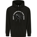 Tarantula Dad Funny Spider Mens 80% Cotton Hoodie Black