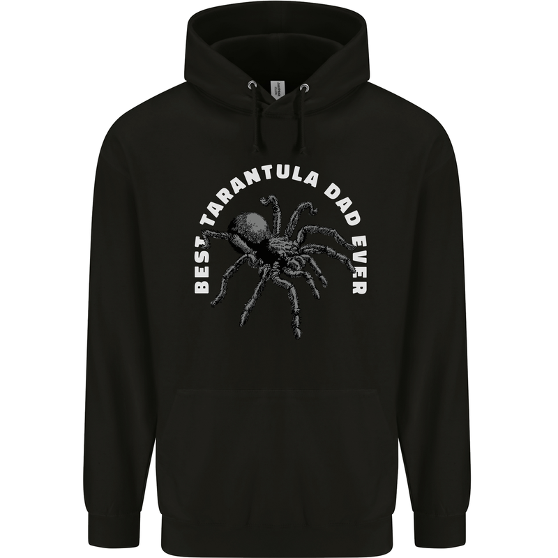 Tarantula Dad Funny Spider Mens 80% Cotton Hoodie Black