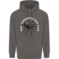 Tarantula Dad Funny Spider Mens 80% Cotton Hoodie Charcoal