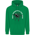 Tarantula Dad Funny Spider Mens 80% Cotton Hoodie Irish Green