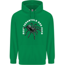 Tarantula Dad Funny Spider Mens 80% Cotton Hoodie Irish Green