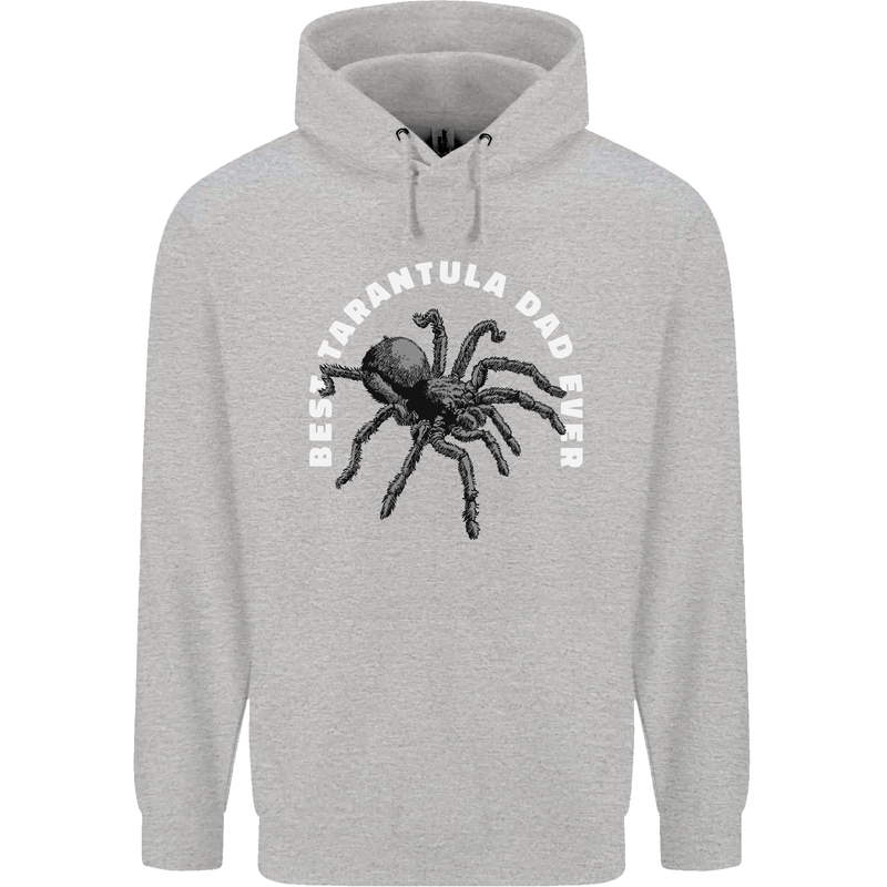 Tarantula Dad Funny Spider Mens 80% Cotton Hoodie Sports Grey