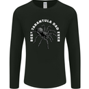 Tarantula Dad Funny Spider Mens Long Sleeve T-Shirt Black