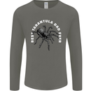 Tarantula Dad Funny Spider Mens Long Sleeve T-Shirt Charcoal