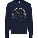 Tarantula Dad Funny Spider Mens Sweatshirt Jumper Navy Blue