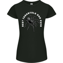 Tarantula Dad Funny Spider Womens Petite Cut T-Shirt Black