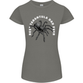 Tarantula Dad Funny Spider Womens Petite Cut T-Shirt Charcoal