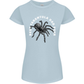 Tarantula Dad Funny Spider Womens Petite Cut T-Shirt Light Blue