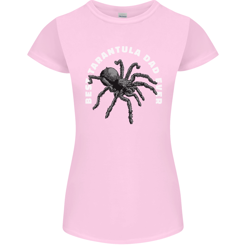 Tarantula Dad Funny Spider Womens Petite Cut T-Shirt Light Pink