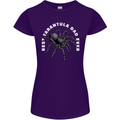 Tarantula Dad Funny Spider Womens Petite Cut T-Shirt Purple