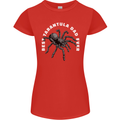 Tarantula Dad Funny Spider Womens Petite Cut T-Shirt Red