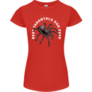 Tarantula Dad Funny Spider Womens Petite Cut T-Shirt Red