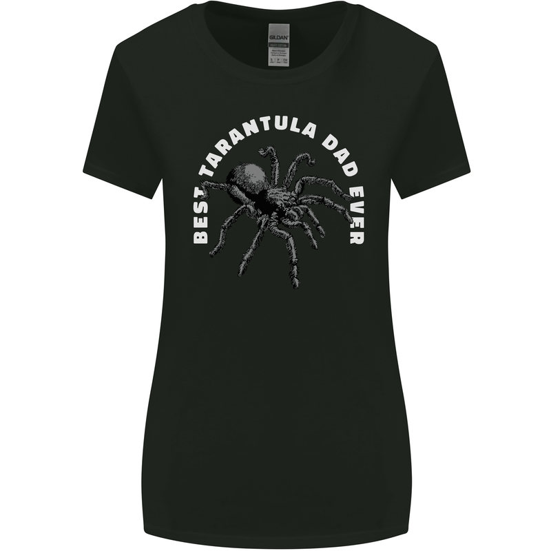 Tarantula Dad Funny Spider Womens Wider Cut T-Shirt Black