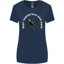 Tarantula Dad Funny Spider Womens Wider Cut T-Shirt Navy Blue