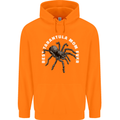 Tarantula Mom Funny Spider Childrens Kids Hoodie Orange