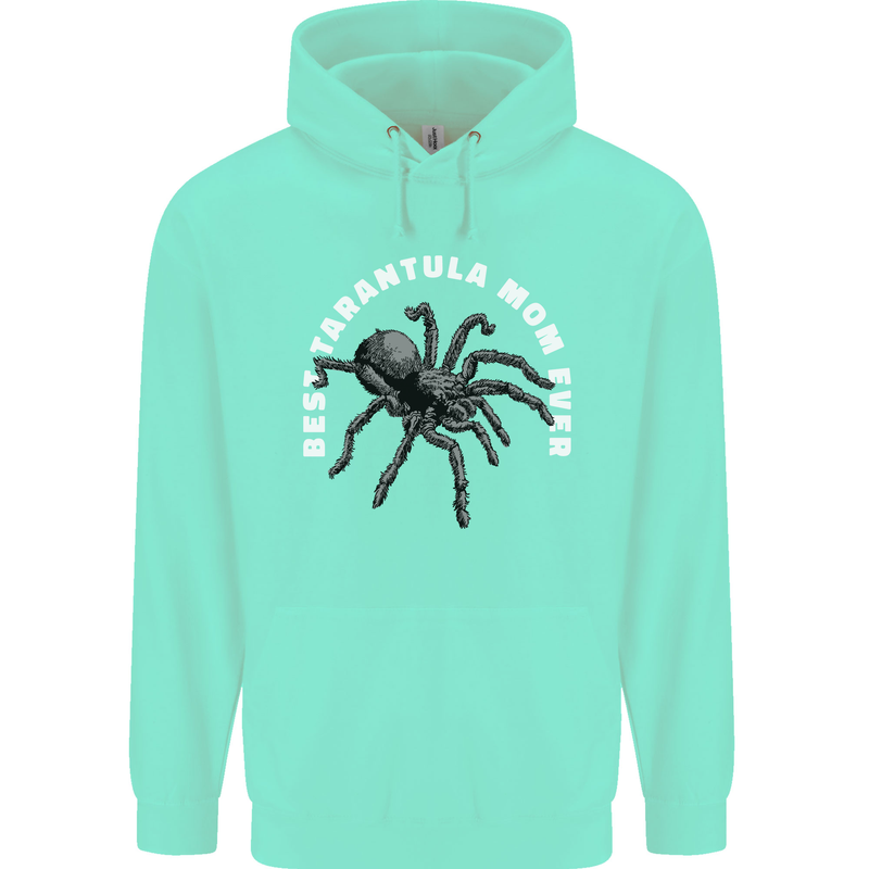 Tarantula Mom Funny Spider Childrens Kids Hoodie Peppermint