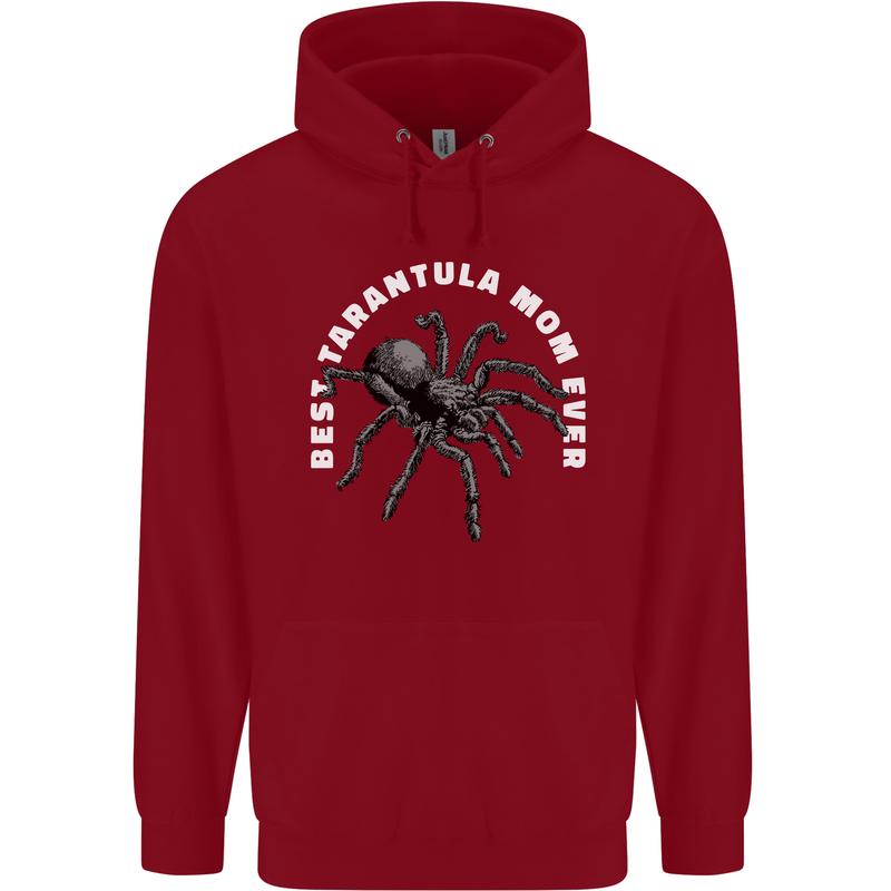 Tarantula Mom Funny Spider Childrens Kids Hoodie Red