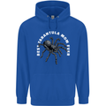 Tarantula Mom Funny Spider Childrens Kids Hoodie Royal Blue